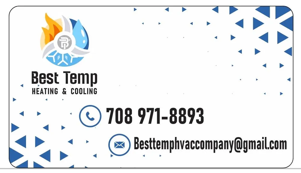Slide of Best Temp Heating and Air Conditioning Services