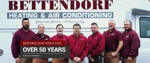 Slide of Bettendorf Heating & Air Conditioning