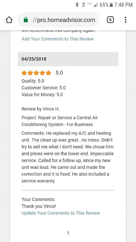 Expert air conditioning tune-up in Shalimar, FL by Better Heating and Air Conditioning
