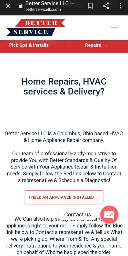 Slide of Better Service