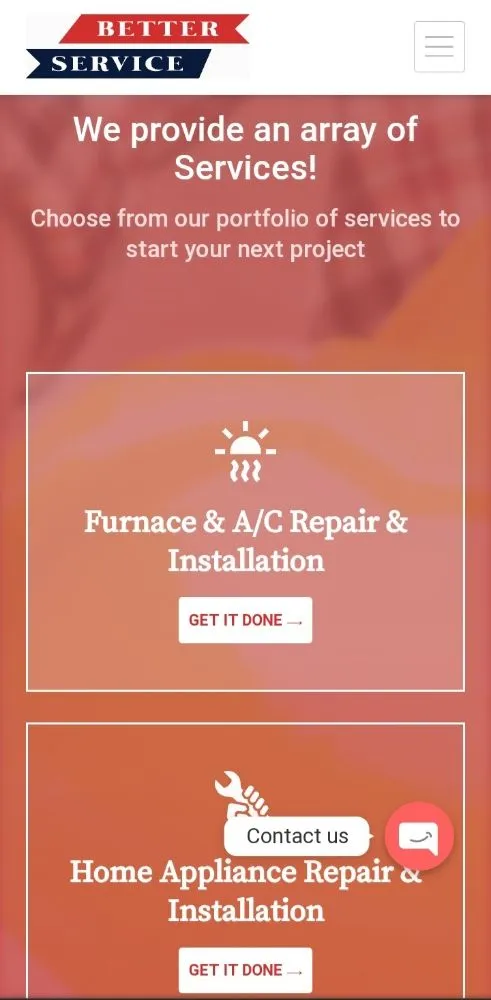 Slide of Better Service