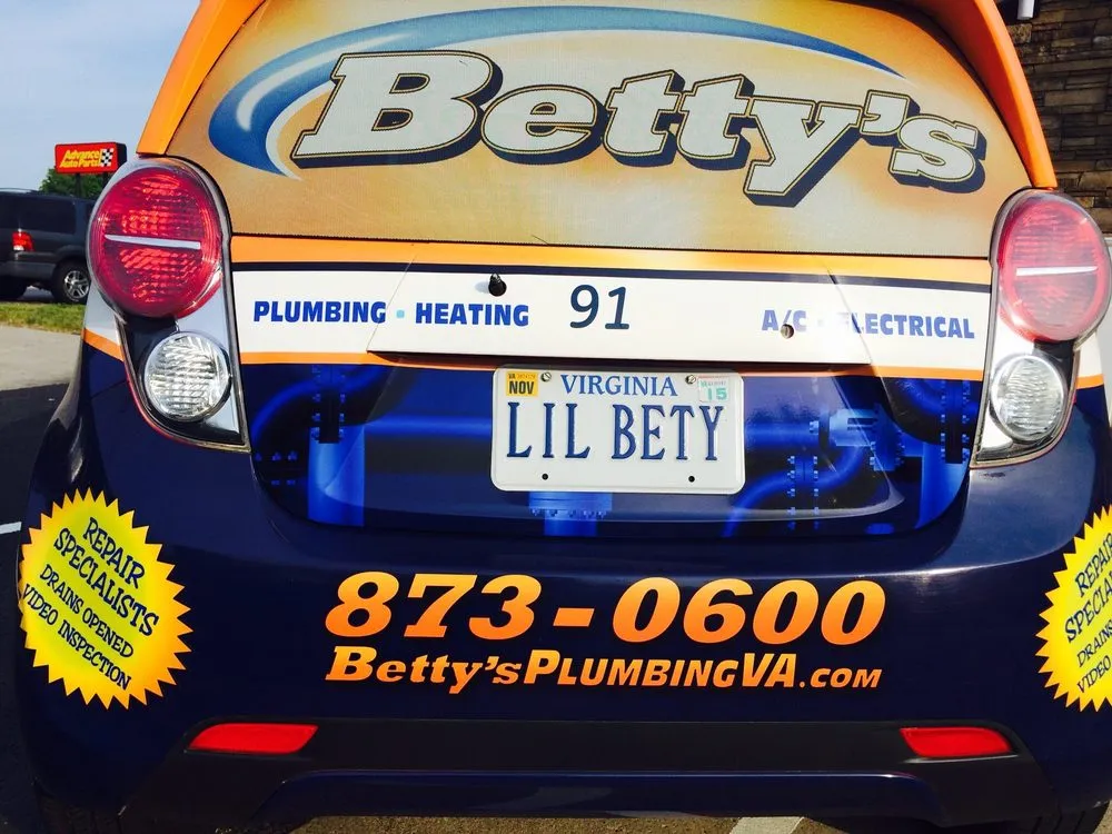 Slide of Betty's Plumbing