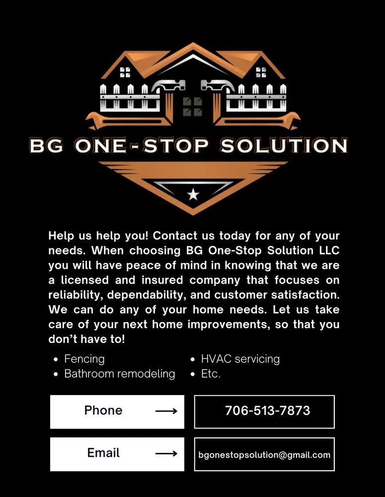Slide of BG One Stop Solution