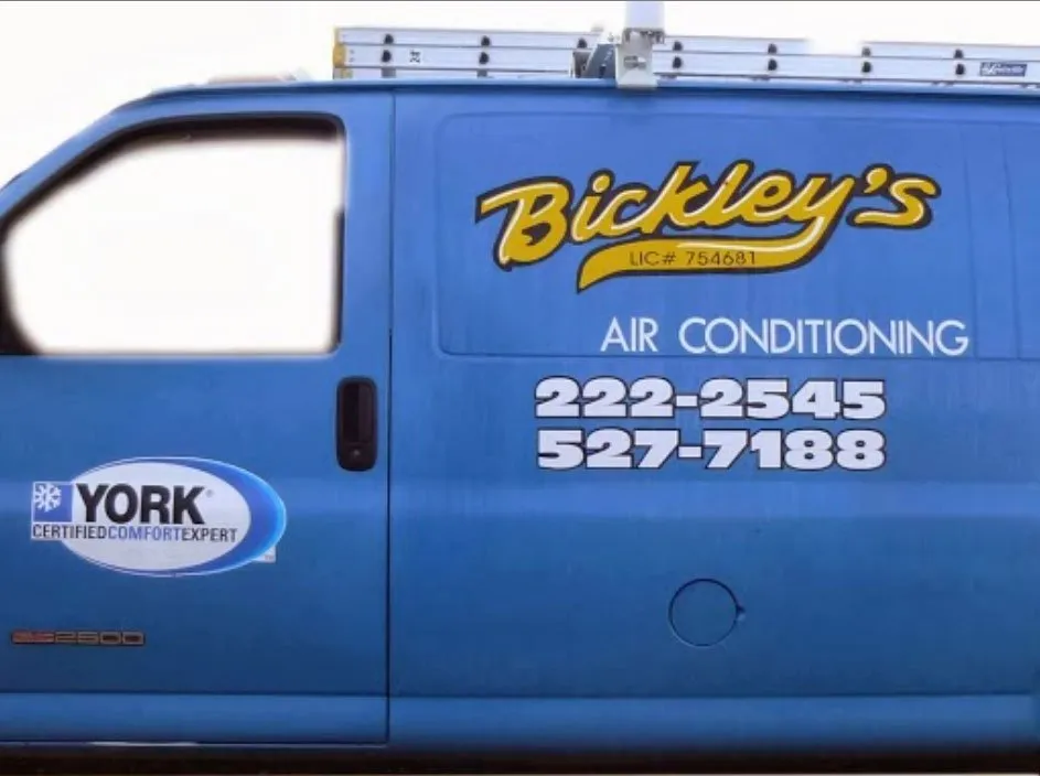 Slide of Bickley's Heating & Air Conditioning