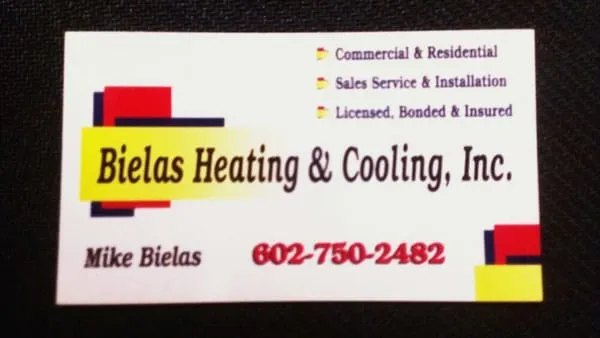 Bielas Heating & Cooling Logo