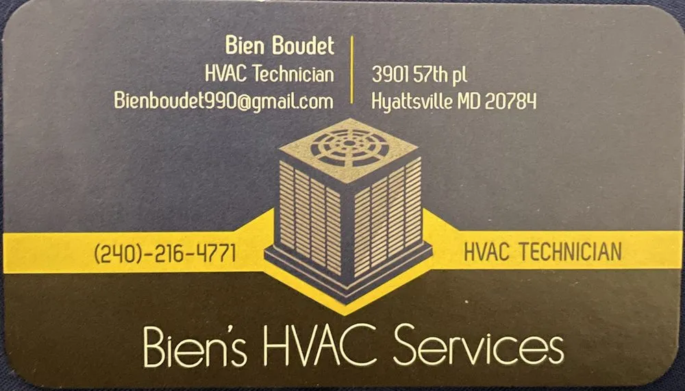 Slide of Bien’s HVAC Services