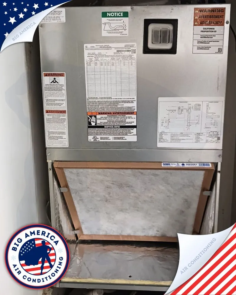 Slide of Big America Air Conditioning