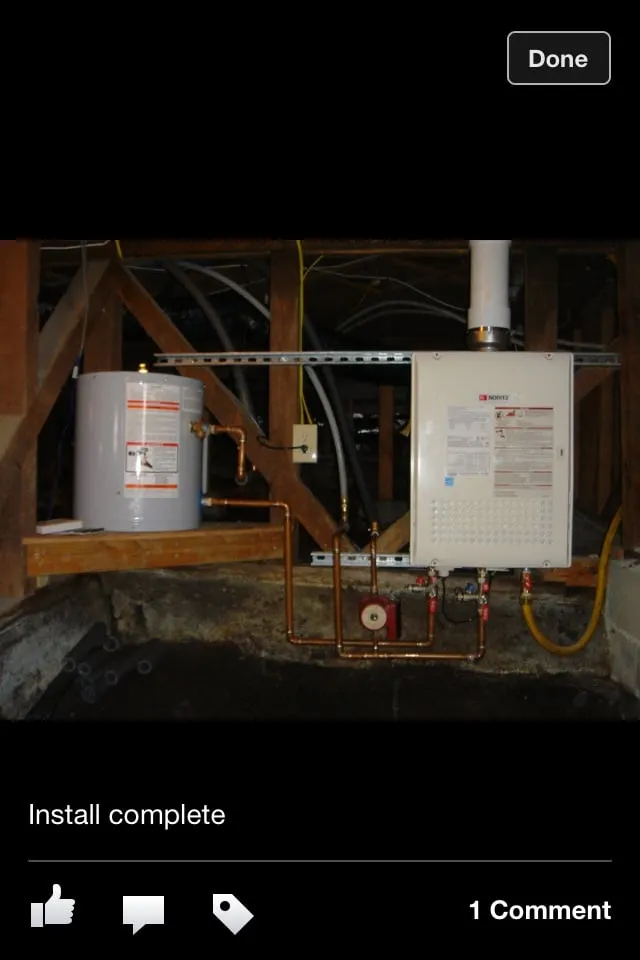 Slide of Big Angelo's Plumbing & Heating