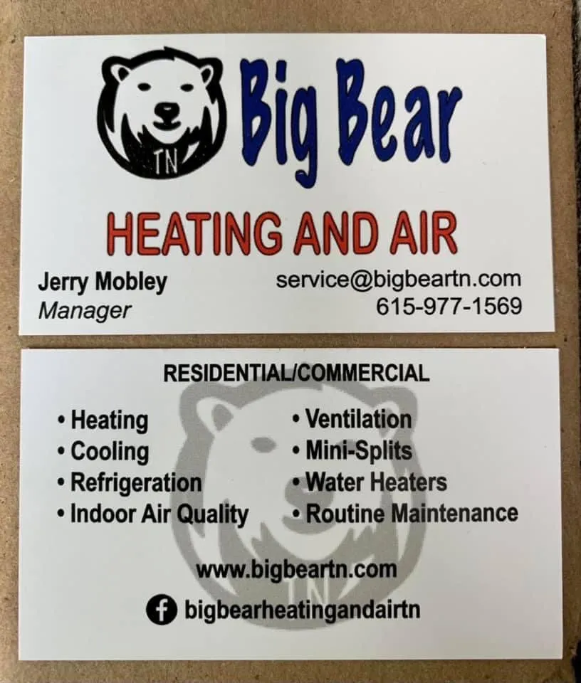Slide of Big Bear Heating and Air