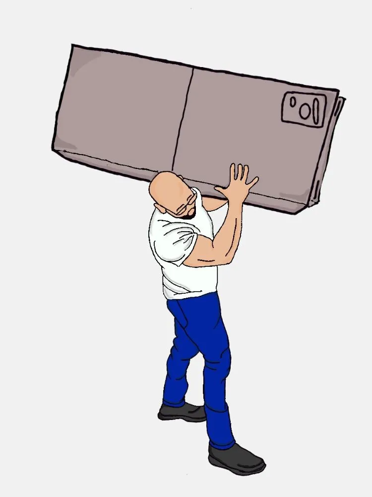 Slide of Big Bert's AC