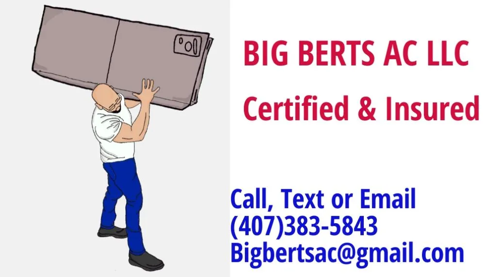 Slide of Big Bert's AC