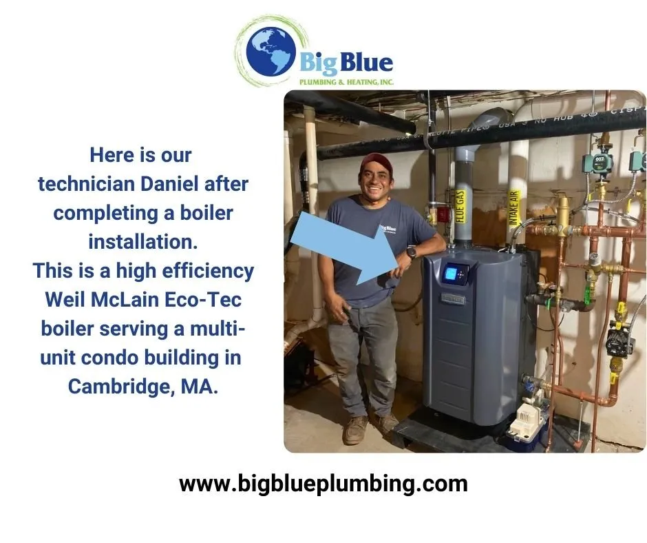 Slide of Big Blue Plumbing & Heating