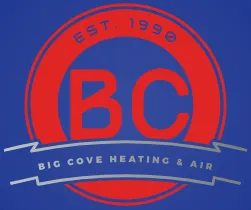 Slide of Big Cove Heating Air Conditioning
