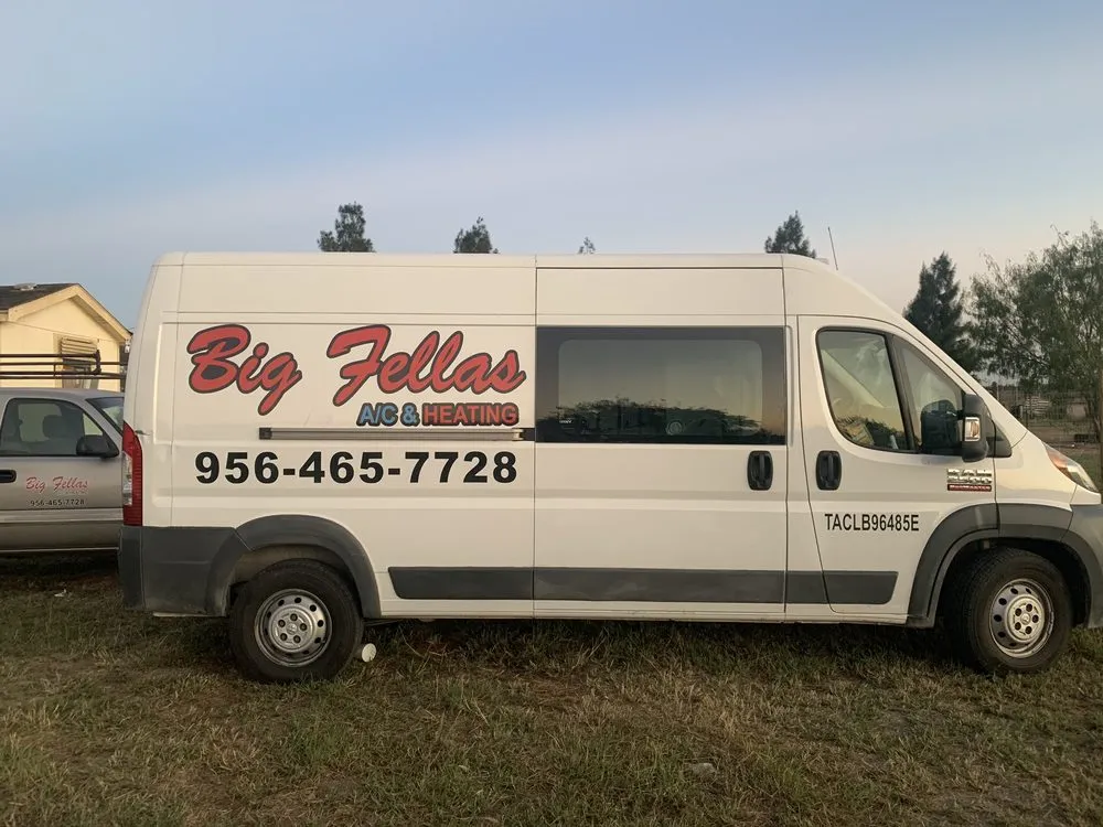 Slide of Big Fellas A/C & Heating