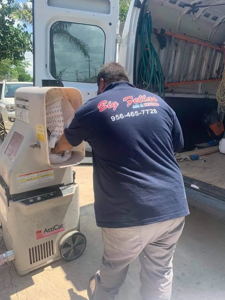 Slide of Big Fellas A/C & Heating