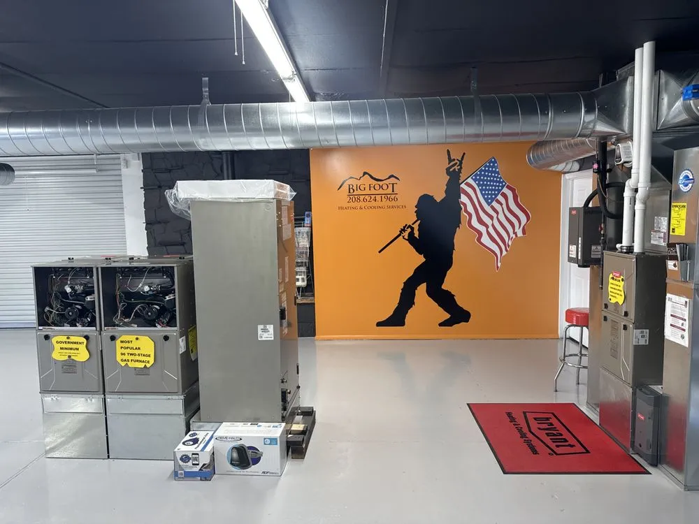 Slide of Big Foot Heating & Cooling