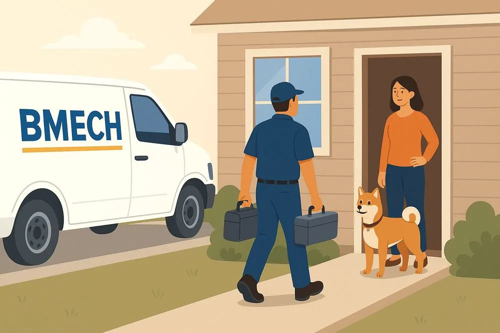 Slide of Big Mike's Heating and Cooling