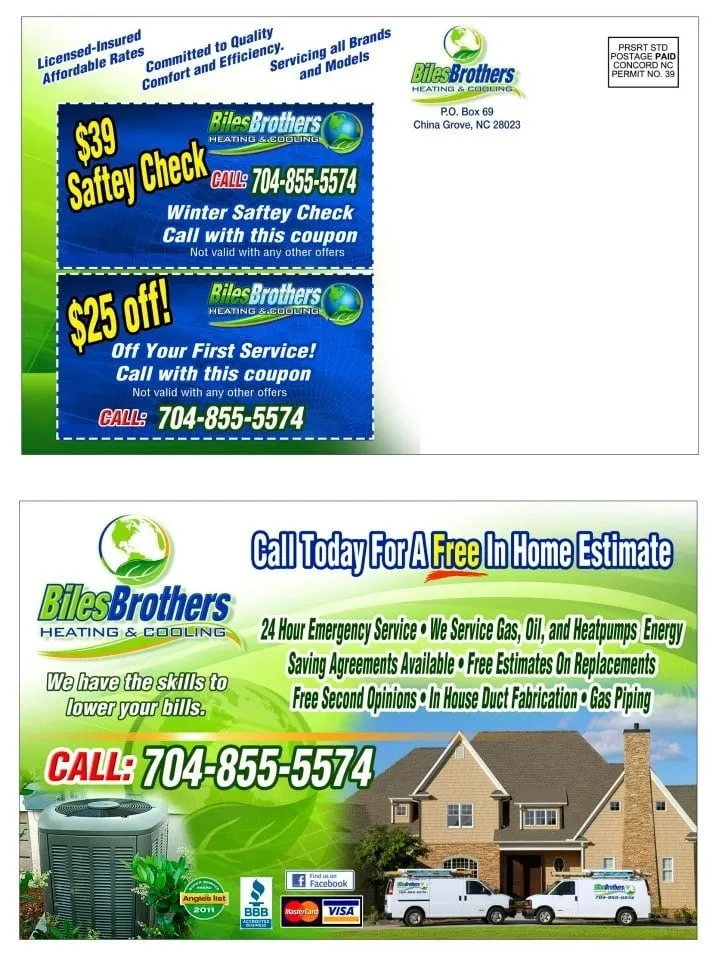 Slide of Biles Brothers Heating & Cooling