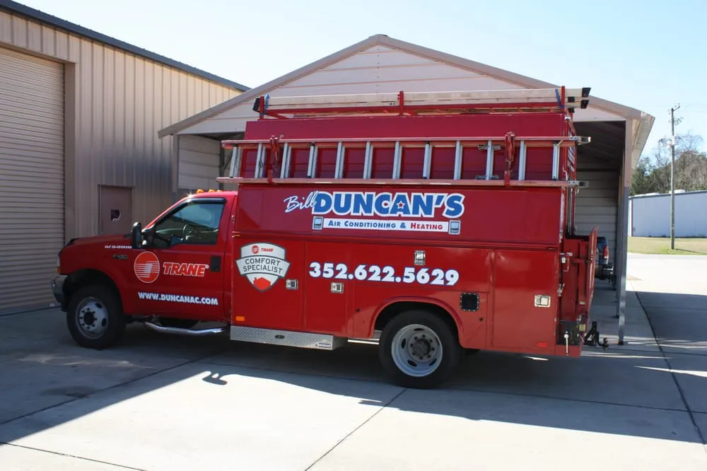 Slide of Bill Duncan's A/C