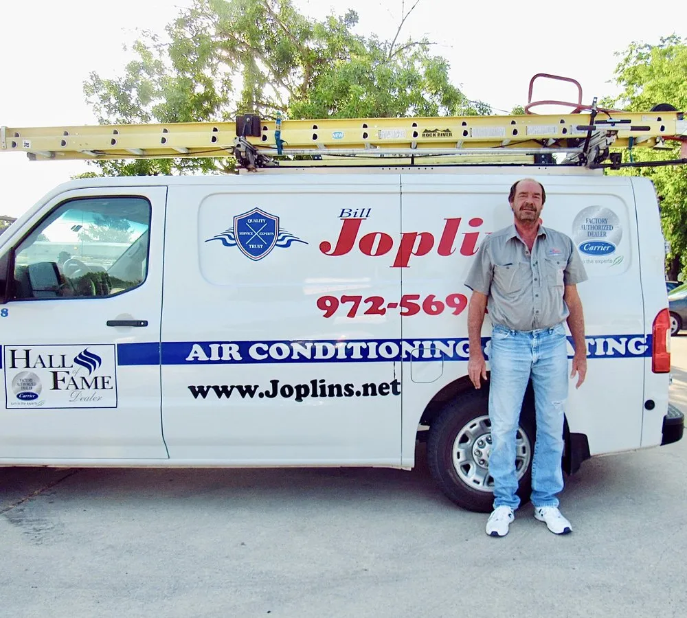 Slide of Bill Joplin's Air Conditioning & Heating