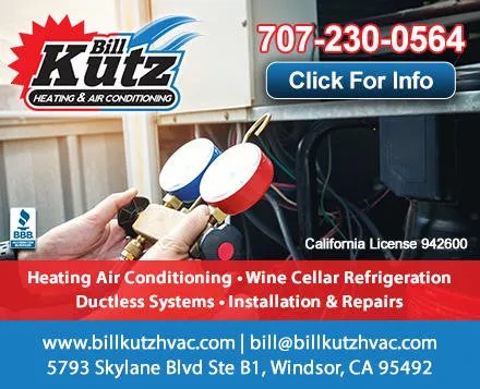 Slide of Bill Kutz Heating and Air Conditioning