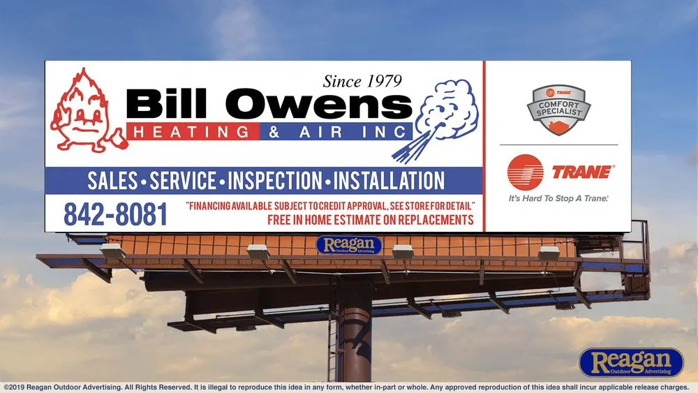 Slide of Bill Owens Heating & Air Conditioning