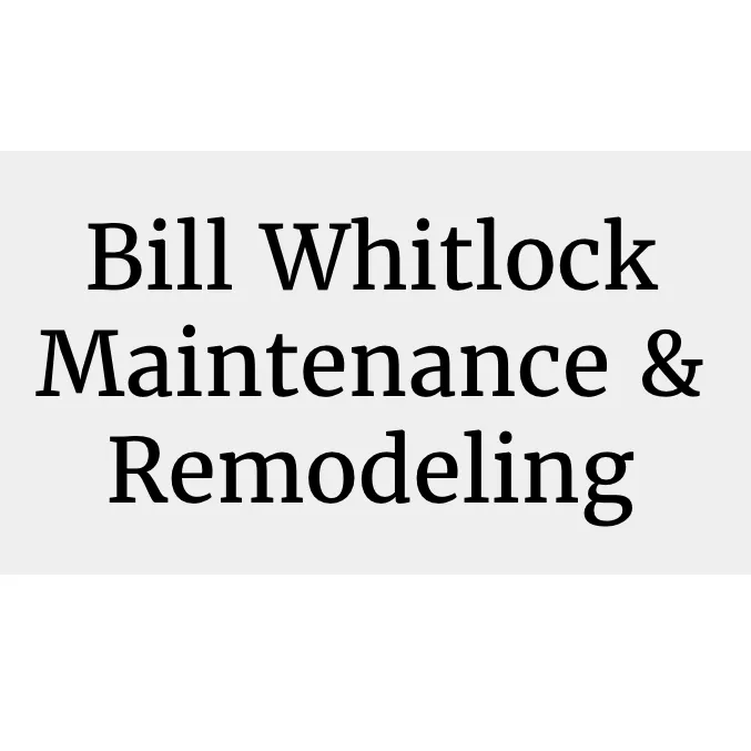 Slide of Bill Whitlock Maintenance and Remodeling