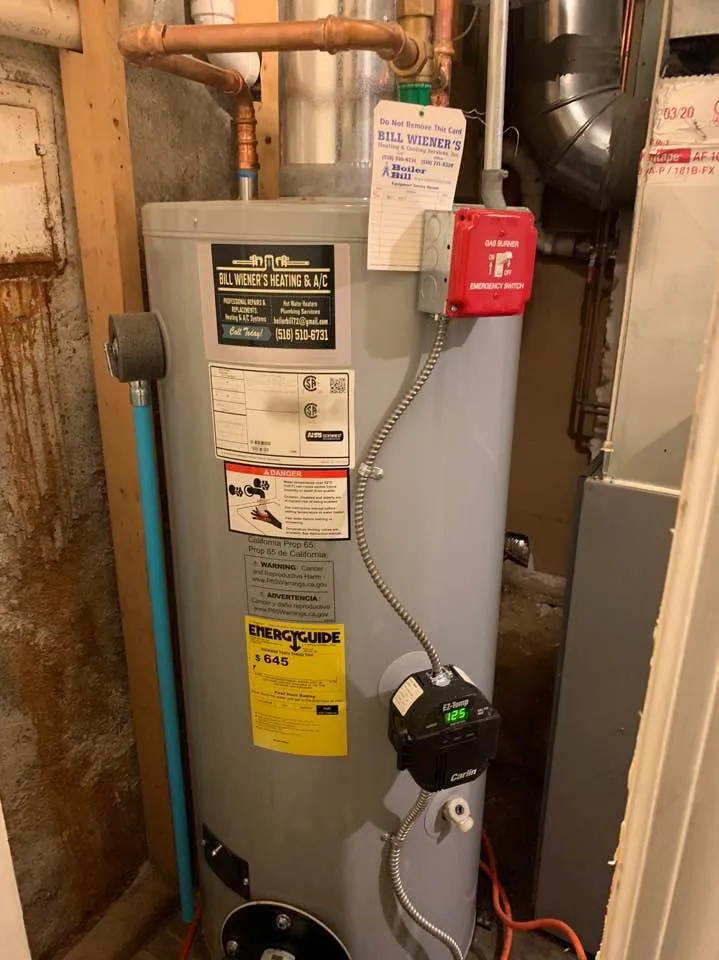 Slide of Bill Wiener's Heating & Cooling