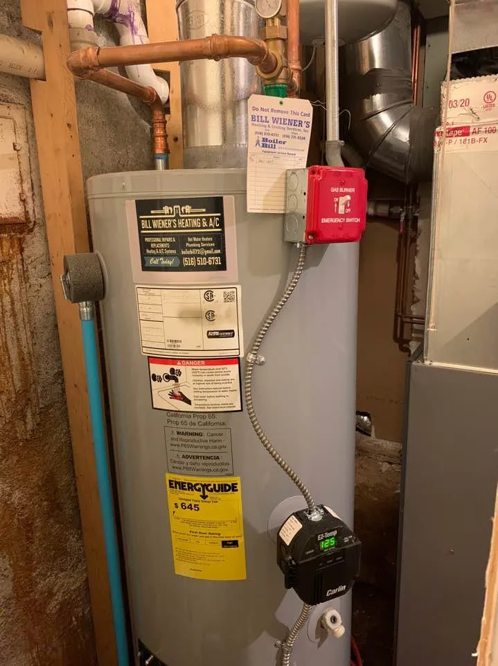 Slide of Bill Wiener's Heating & Cooling