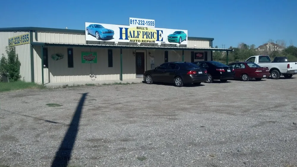 Slide of Bill's Half Price Auto Repair