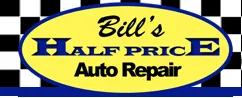 Bill's Half Price Auto Repair Logo
