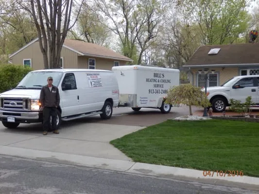 Bill's Heating & Cooling Service Logo
