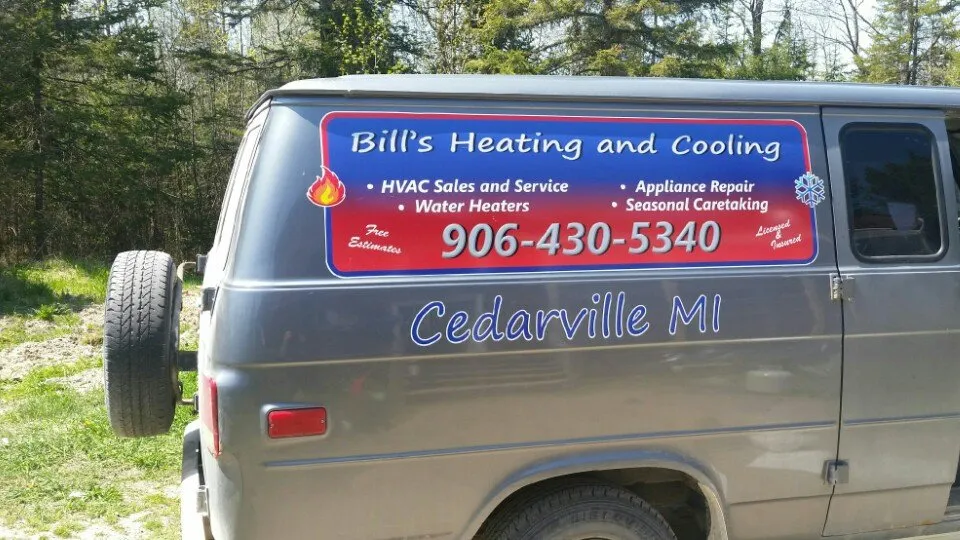 Professional air conditioning service in Cedarville, MI by Bill's Heating and Cooling