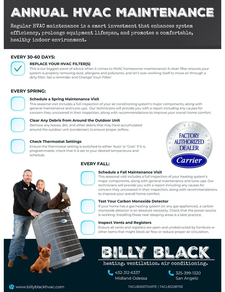 Slide of Billy Black HVAC