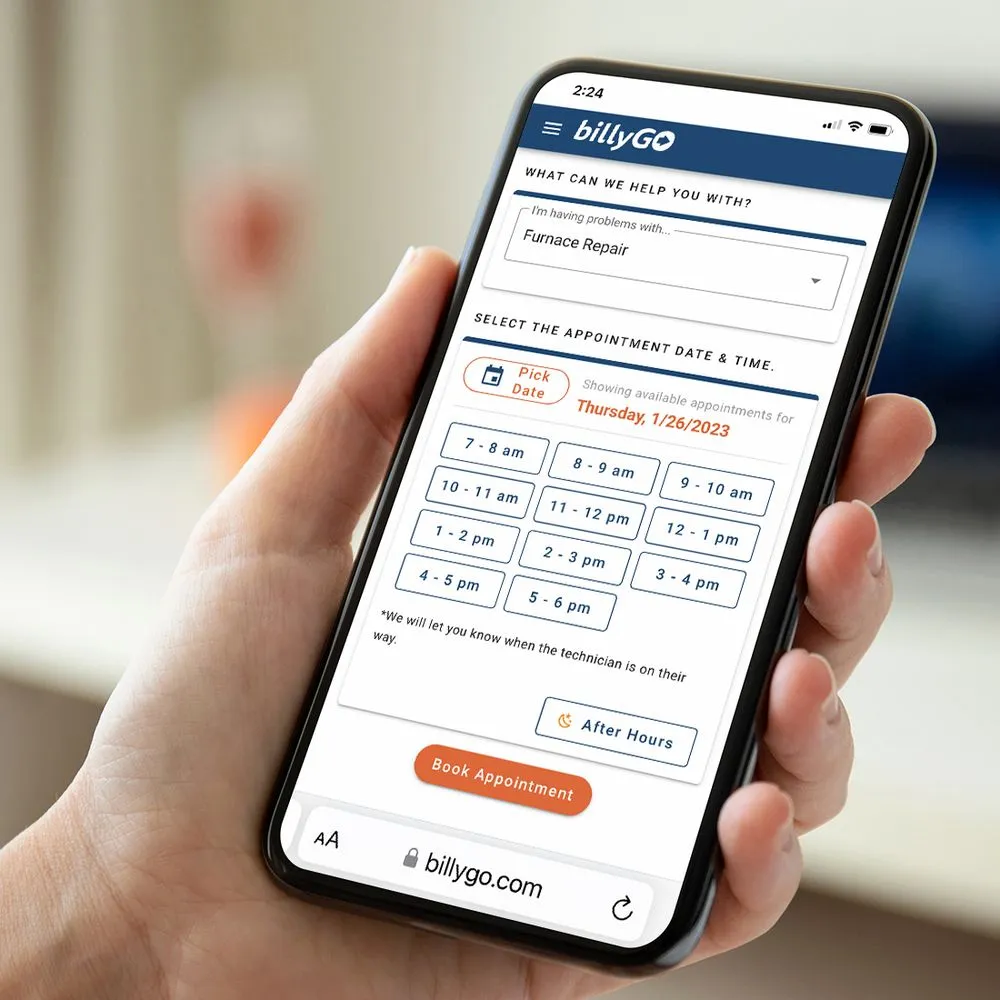 Slide of billyGO Air Conditioning & Plumbing