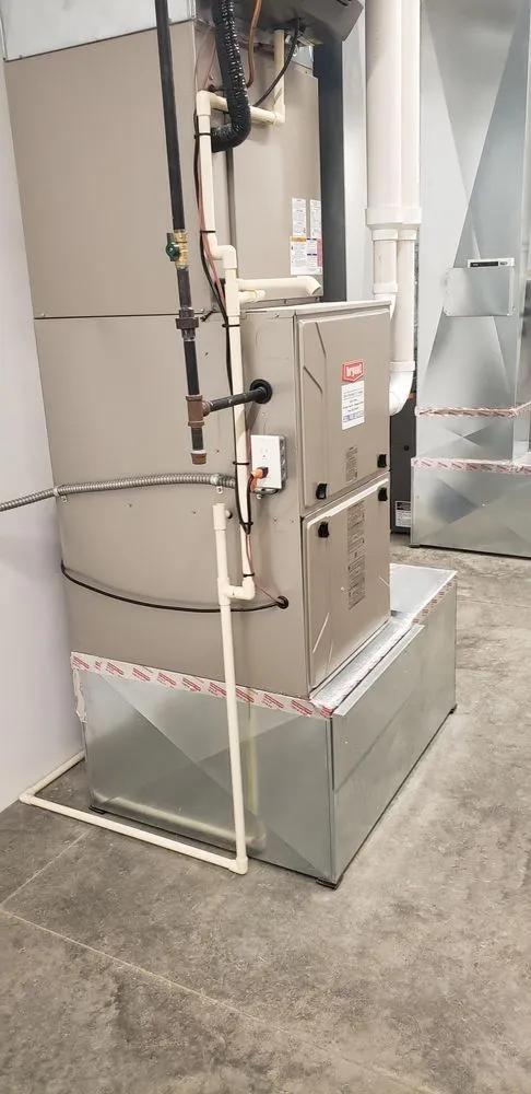 Slide of Birch Heating and Cooling Fireplace and Patio