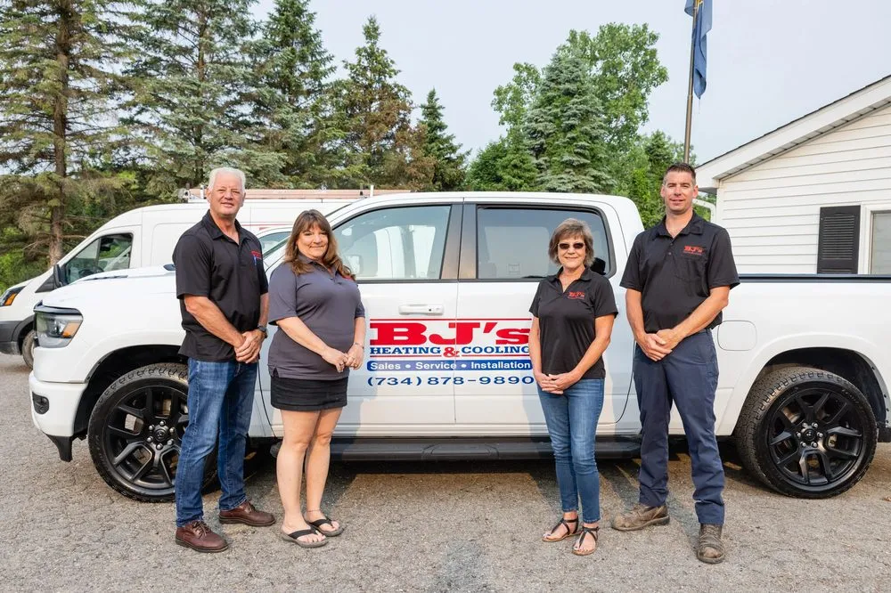 Slide of BJ's Heating & Cooling