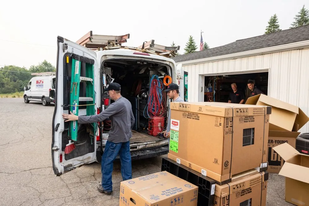 Slide of BJ's Heating & Cooling