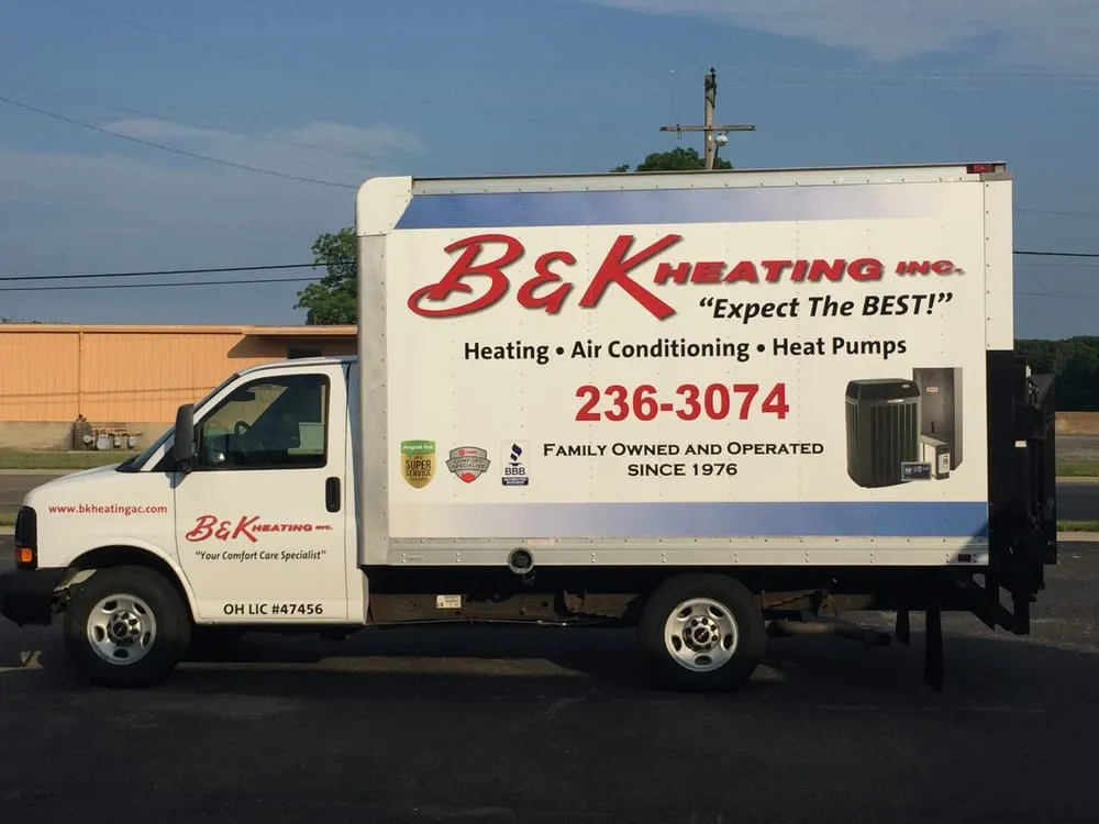 Slide of B&K HEATING