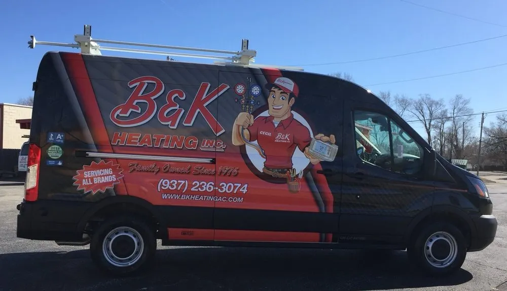 Slide of B&K HEATING