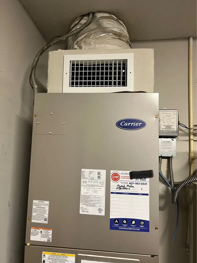 Slide of B&L AC Service