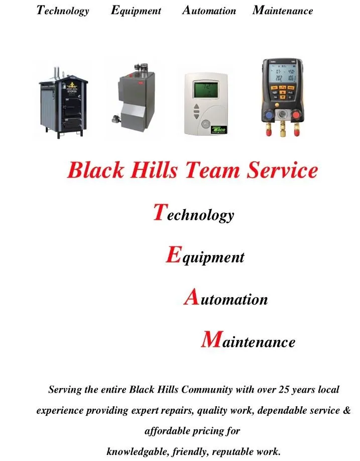 Emergency HVAC repair in Hill City, SD - Black Hills Team Service