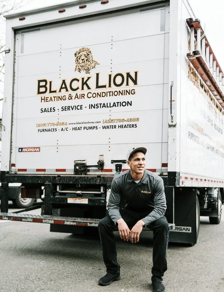 Slide of Black Lion Heating & Air Conditioning