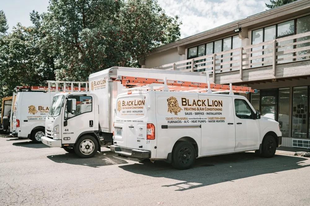 Slide of Black Lion Heating & Air Conditioning