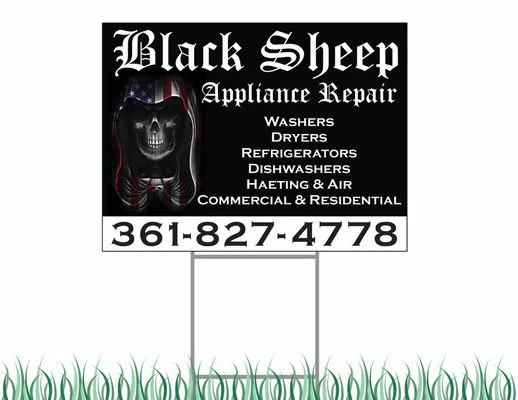 Black Sheep Appliance Repair Logo