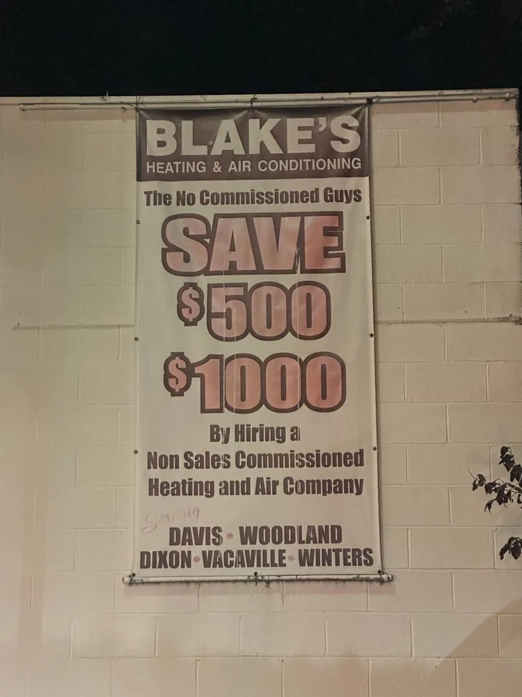 Slide of Blake's Heating & Air Conditioning