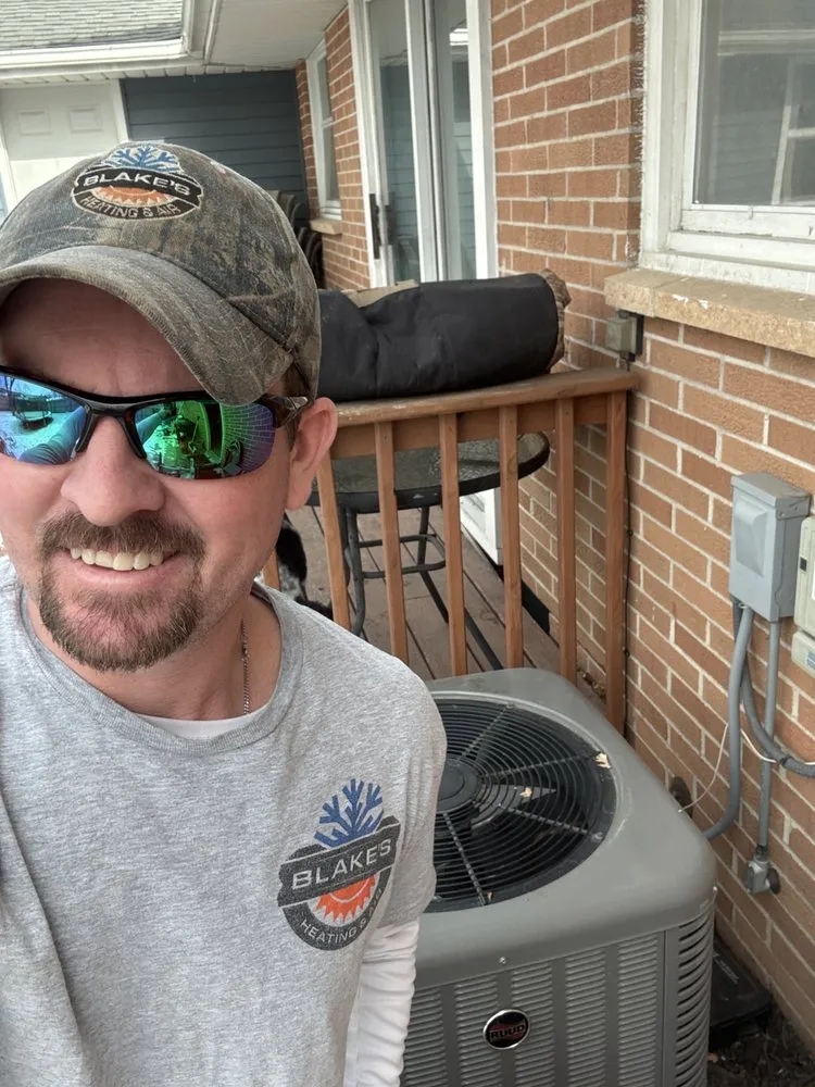 Slide of Blake's Heating & Air