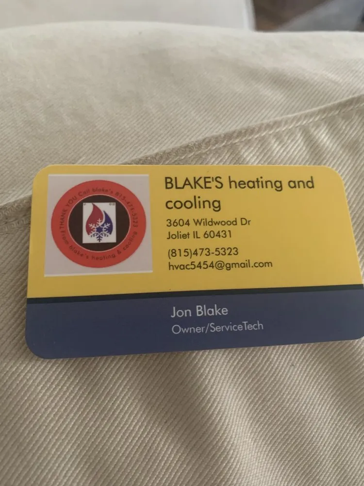 Slide of Blake’s Heating and Cooling