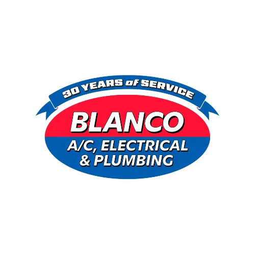 Slide of Blanco AC, Electrical, & Plumbing