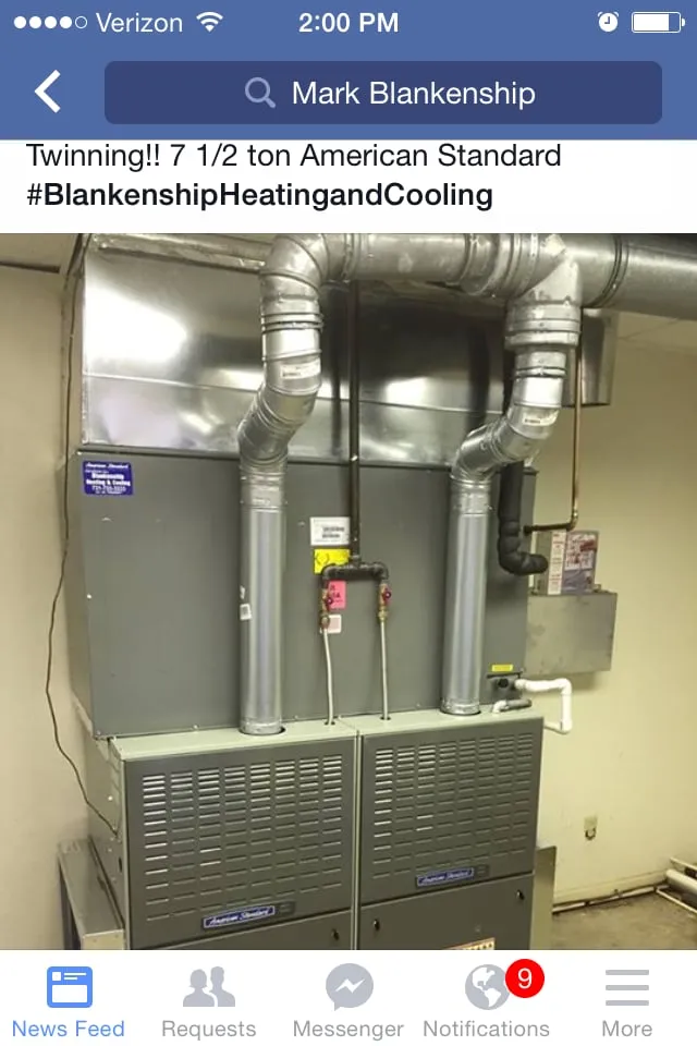 Slide of Blankenship Heating & Cooling